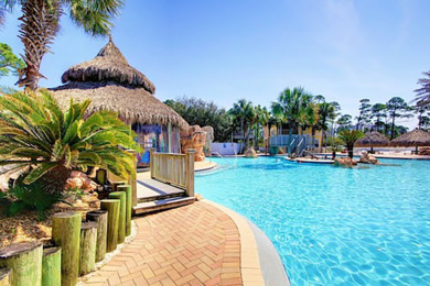 Lake House Fully Renovated Condo Near the Beach Perfect for Families W Tiki Bar & Grill, , on Gulf of Mexico - Pensacola in Florida - Lakehouse Vacation Rental - Lake Home for rent on LakeHouseVacations.com