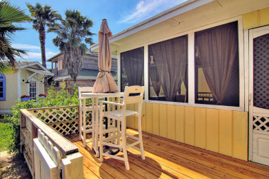Lake House Romantic storybook cottage nestled in the bougainvillea of old town Port A!, , on Gulf of Mexico - Port Aransas in Texas - Lakehouse Vacation Rental - Lake Home for rent on LakeHouseVacations.com