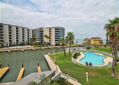 Lake House Sit on the deck and watch the ships pass by while drinking a beverage., , on Gulf of Mexico - Port Aransas in Texas - Lakehouse Vacation Rental - Lake Home for rent on LakeHouseVacations.com