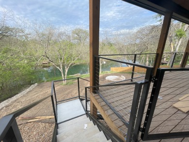 Lake House Luxurious Guadalupe Riverfront at Horseshoe Falls! 2 beautiful decks, firepit, , on Canyon Lake in Texas - Lakehouse Vacation Rental - Lake Home for rent on LakeHouseVacations.com