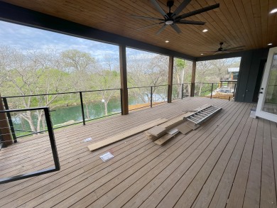 Lake House Luxurious Guadalupe Riverfront at Horseshoe Falls! 2 beautiful decks, firepit, , on Canyon Lake in Texas - Lakehouse Vacation Rental - Lake Home for rent on LakeHouseVacations.com