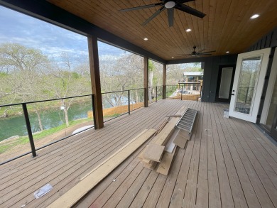 Lake House Luxurious Guadalupe Riverfront at Horseshoe Falls! 2 beautiful decks, firepit, , on Canyon Lake in Texas - Lakehouse Vacation Rental - Lake Home for rent on LakeHouseVacations.com