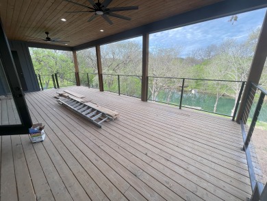 Lake House Luxurious Guadalupe Riverfront at Horseshoe Falls! 2 beautiful decks, firepit, , on Canyon Lake in Texas - Lakehouse Vacation Rental - Lake Home for rent on LakeHouseVacations.com
