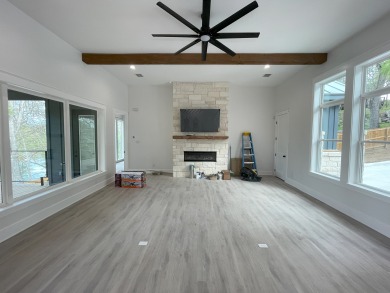 Lake House Luxurious Guadalupe Riverfront at Horseshoe Falls! 2 beautiful decks, firepit, , on Canyon Lake in Texas - Lakehouse Vacation Rental - Lake Home for rent on LakeHouseVacations.com