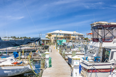 Lake House New Listing! Blue Views - Beautiful Waterfront Townhome At Southwind Marina, , on Gulf of Mexico - Pensacola in Florida - Lakehouse Vacation Rental - Lake Home for rent on LakeHouseVacations.com
