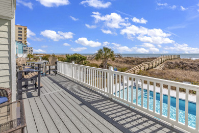 Lake House Nostalgic Oceanfront House-PET friendly with a private pool! Unmatched views!, , on Atlantic Ocean - North Myrtle Beach in South Carolina - Lakehouse Vacation Rental - Lake Home for rent on LakeHouseVacations.com
