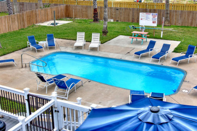 Lake House Huge pool in a private courtyard area and just a 5 minute walk to the beach!, , on Gulf of Mexico - Port Aransas in Texas - Lakehouse Vacation Rental - Lake Home for rent on LakeHouseVacations.com
