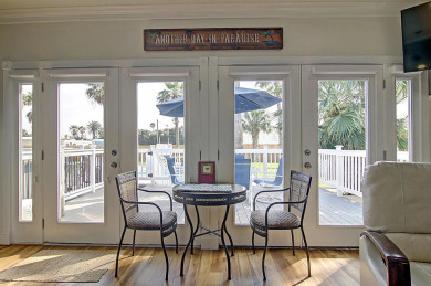Lake House Huge pool in a private courtyard area and just a 5 minute walk to the beach!, , on Gulf of Mexico - Port Aransas in Texas - Lakehouse Vacation Rental - Lake Home for rent on LakeHouseVacations.com