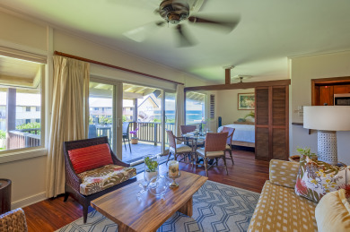 Lake House Modern Comfort Meets Old Hawai'i - Beachfront Condo w Newly Updated Interior, , on Kauai - Hanalei in Hawaii - Lakehouse Vacation Rental - Lake Home for rent on LakeHouseVacations.com