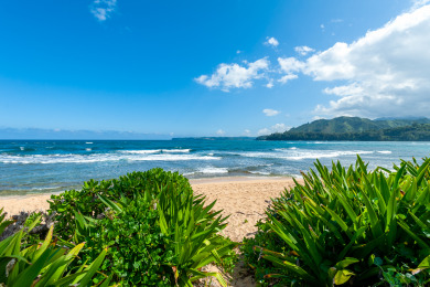 Lake House Private and Romantic Seaside Retreat - Just Twelve Steps to the Beach!, , on Kauai - Hanalei in Hawaii - Lakehouse Vacation Rental - Lake Home for rent on LakeHouseVacations.com