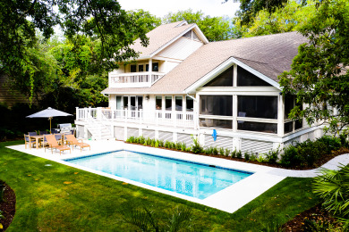 Lake House Pet friendly, 2nd row beach home with private pool and gorgeous new updates, , on Atlantic Ocean - Hilton Head Island in South Carolina - Lakehouse Vacation Rental - Lake Home for rent on LakeHouseVacations.com