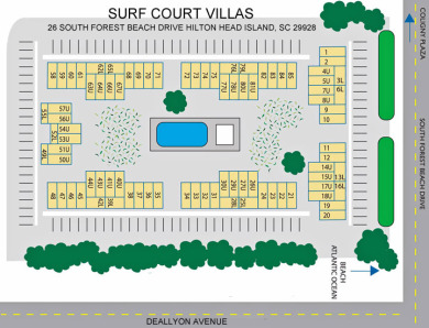 Lake House Surf Court 67 - Updated 2 Bedroom Townhouse - Steps to the Beach, , on Atlantic Ocean - Hilton Head Island in South Carolina - Lakehouse Vacation Rental - Lake Home for rent on LakeHouseVacations.com