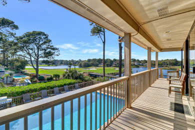 Lake House Spacious 3-story home w stunning golf & lagoon views and large private pool, , on Atlantic Ocean - Hilton Head Island in South Carolina - Lakehouse Vacation Rental - Lake Home for rent on LakeHouseVacations.com