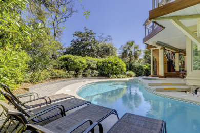 Lake House 2nd row beach home with multiple living spaces along with private pool & spa, , on Atlantic Ocean - Hilton Head Island in South Carolina - Lakehouse Vacation Rental - Lake Home for rent on LakeHouseVacations.com