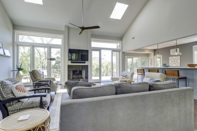 Lake House 2nd row beach home with multiple living spaces along with private pool & spa, , on Atlantic Ocean - Hilton Head Island in South Carolina - Lakehouse Vacation Rental - Lake Home for rent on LakeHouseVacations.com
