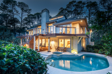 Lake House 2nd row beach home with multiple living spaces along with private pool & spa, , on Atlantic Ocean - Hilton Head Island in South Carolina - Lakehouse Vacation Rental - Lake Home for rent on LakeHouseVacations.com