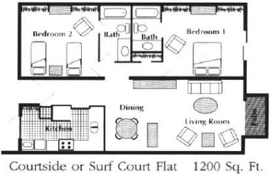 Lake House Courtside 1 - Forest Beach Ground Floor Spacious Condo, , on Atlantic Ocean - Hilton Head Island in South Carolina - Lakehouse Vacation Rental - Lake Home for rent on LakeHouseVacations.com