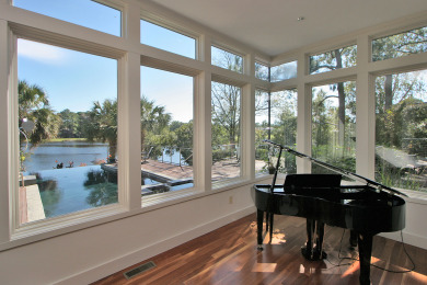 Lake House 16 Full Sweep -Beautiful Home on Lagoon with Golf Views -EV Charging, , on Atlantic Ocean - Hilton Head Island in South Carolina - Lakehouse Vacation Rental - Lake Home for rent on LakeHouseVacations.com
