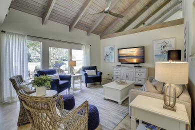 Lake House 181 Twin Oaks -Overlooks the 10th fairway of the Harbour Town Golf Course, , on Atlantic Ocean - Hilton Head Island in South Carolina - Lakehouse Vacation Rental - Lake Home for rent on LakeHouseVacations.com