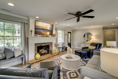 Lake House 163 N. Sea Pines Dr- .8 miles to the beach, 4 minutes by bike or 15 min walk., , on Atlantic Ocean - Hilton Head Island in South Carolina - Lakehouse Vacation Rental - Lake Home for rent on LakeHouseVacations.com