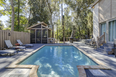 Lake House 48 Kingston Road -Private Pool, Lagoon View & 5 Minute Bike Ride to the ocean, , on Atlantic Ocean - Hilton Head Island in South Carolina - Lakehouse Vacation Rental - Lake Home for rent on LakeHouseVacations.com