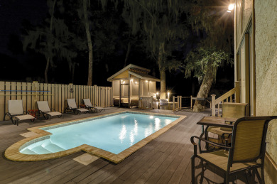 Lake House 48 Kingston Road -Private Pool, Lagoon View & 5 Minute Bike Ride to the ocean, , on Atlantic Ocean - Hilton Head Island in South Carolina - Lakehouse Vacation Rental - Lake Home for rent on LakeHouseVacations.com