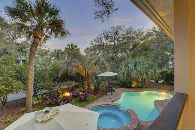 Lake House 4 Iron Clad- 2nd row (75 yards) to the ocean w Private Pool & Fire Table, , on Atlantic Ocean - Hilton Head Island in South Carolina - Lakehouse Vacation Rental - Lake Home for rent on LakeHouseVacations.com