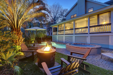 Lake House 4 Iron Clad- 2nd row (75 yards) to the ocean w Private Pool & Fire Table, , on Atlantic Ocean - Hilton Head Island in South Carolina - Lakehouse Vacation Rental - Lake Home for rent on LakeHouseVacations.com