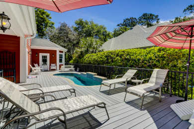 Lake House 1 Curlew- Private Pool & 5th Row Ocean - Less than 75 yards to the beach., , on Atlantic Ocean - Hilton Head Island in South Carolina - Lakehouse Vacation Rental - Lake Home for rent on LakeHouseVacations.com