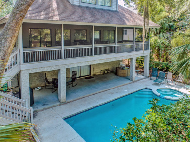 Lake House 4 Dogwood Lane - 3rd row (100 yards) from the ocean with Private Pool, , on Atlantic Ocean - Hilton Head Island in South Carolina - Lakehouse Vacation Rental - Lake Home for rent on LakeHouseVacations.com