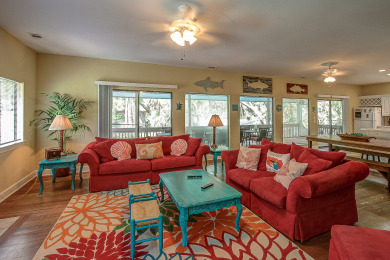 Lake House 4 Dogwood Lane - 3rd row (100 yards) from the ocean with Private Pool, , on Atlantic Ocean - Hilton Head Island in South Carolina - Lakehouse Vacation Rental - Lake Home for rent on LakeHouseVacations.com