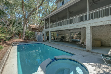 Lake House 4 Dogwood Lane - 3rd row (100 yards) from the ocean with Private Pool, , on Atlantic Ocean - Hilton Head Island in South Carolina - Lakehouse Vacation Rental - Lake Home for rent on LakeHouseVacations.com