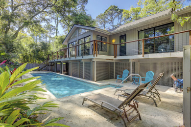 Lake House 7 Bald Eagle-3 Row Ocean (75 yards) to the Beach & 40 ft x 10 ft Pool, , on Atlantic Ocean - Hilton Head Island in South Carolina - Lakehouse Vacation Rental - Lake Home for rent on LakeHouseVacations.com