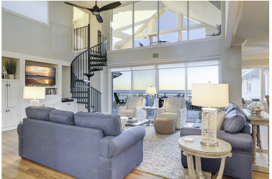 Lake House PENTHOUSE 5 at SeaCrest - Oceanfront 4 Bedrooms & Beautiful!, , on Atlantic Ocean - Hilton Head Island in South Carolina - Lakehouse Vacation Rental - Lake Home for rent on LakeHouseVacations.com
