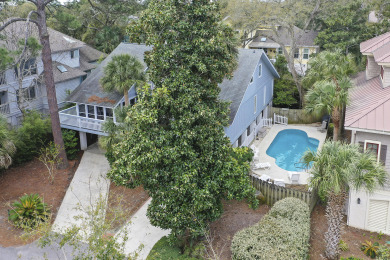Lake House 30 Pelican - 3rd Row Ocean - Private Pool & Hot Tub - Steps to the Beach, , on Atlantic Ocean - Hilton Head Island in South Carolina - Lakehouse Vacation Rental - Lake Home for rent on LakeHouseVacations.com