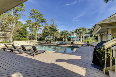 Lake House 162 Mooring Buoy - Palms & Perfection, 2nd Row Ocean w LARGE 46' x 20' Pool , , on Atlantic Ocean - Hilton Head Island in South Carolina - Lakehouse Vacation Rental - Lake Home for rent on LakeHouseVacations.com