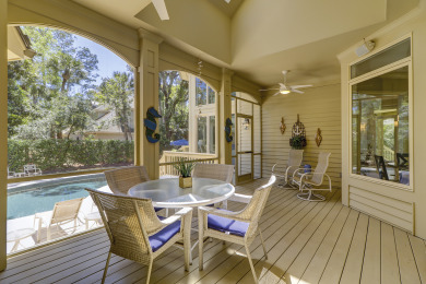 Lake House 13 Duck Hawk -Relax on the Front porch w rockers and a private pool!, , on Atlantic Ocean - Hilton Head Island in South Carolina - Lakehouse Vacation Rental - Lake Home for rent on LakeHouseVacations.com