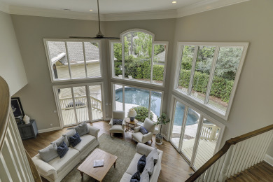 Lake House 13 Duck Hawk -Relax on the Front porch w rockers and a private pool!, , on Atlantic Ocean - Hilton Head Island in South Carolina - Lakehouse Vacation Rental - Lake Home for rent on LakeHouseVacations.com