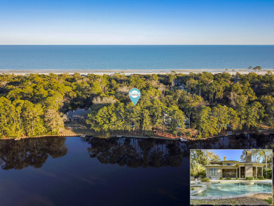 Lake House 85 Mooring Buoy -Dock, Private Pool & Lagoon Views. 176 Yards to the ocean, , on Atlantic Ocean - Hilton Head Island in South Carolina - Lakehouse Vacation Rental - Lake Home for rent on LakeHouseVacations.com