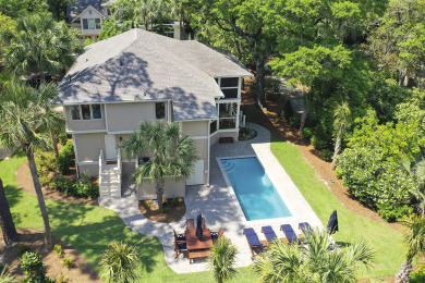 Lake House 17 Green Heron - 3rd Row (93 yard walk) to the Ocean and a Private Pool, , on Atlantic Ocean - Hilton Head Island in South Carolina - Lakehouse Vacation Rental - Lake Home for rent on LakeHouseVacations.com