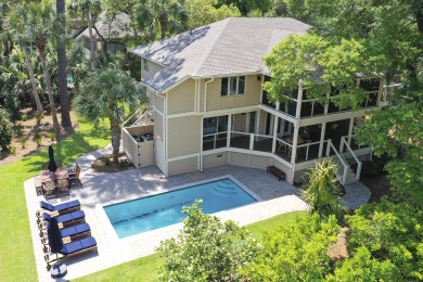 Lake House 17 Green Heron - 3rd Row (93 yard walk) to the Ocean and a Private Pool, , on Atlantic Ocean - Hilton Head Island in South Carolina - Lakehouse Vacation Rental - Lake Home for rent on LakeHouseVacations.com