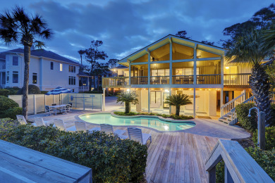 Lake House 13 Dune Lane - Oceanfront, Large Screened Porch and Private Pool, , on Atlantic Ocean - Hilton Head Island in South Carolina - Lakehouse Vacation Rental - Lake Home for rent on LakeHouseVacations.com