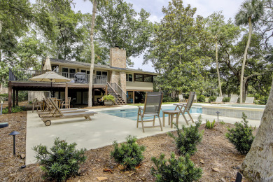 Lake House 34 W. Beach Lagoon-Dog-Friendly,2nd row (60 yards) ocean, Large Pool & Spa, , on Atlantic Ocean - Hilton Head Island in South Carolina - Lakehouse Vacation Rental - Lake Home for rent on LakeHouseVacations.com