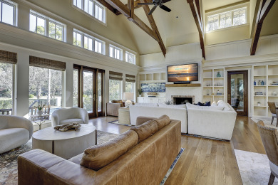 Lake House 30 W. Beach Lagoon-Golf Course Views, Pool, 2nd row (147 yards) to the ocean , , on Atlantic Ocean - Hilton Head Island in South Carolina - Lakehouse Vacation Rental - Lake Home for rent on LakeHouseVacations.com