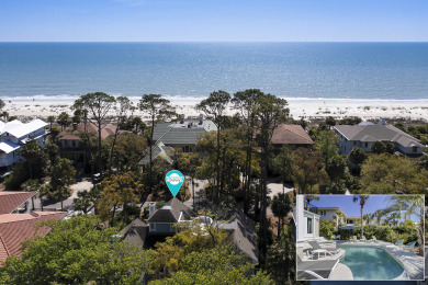 Lake House 5 Brigantine - 2nd row (25 yards) to the ocean . Great pool & patio area, , on Atlantic Ocean - Hilton Head Island in South Carolina - Lakehouse Vacation Rental - Lake Home for rent on LakeHouseVacations.com
