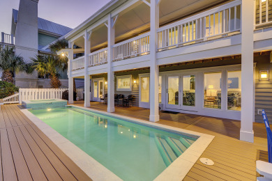 Lake House 17 Dune Ln-The Cottage-Oceanfront, Super Cute! Fire Pit, HEATED POOL & SPA, , on Atlantic Ocean - Hilton Head Island in South Carolina - Lakehouse Vacation Rental - Lake Home for rent on LakeHouseVacations.com