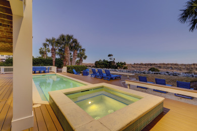Lake House 17 Dune Ln-The Cottage-Oceanfront, Super Cute! Fire Pit, HEATED POOL & SPA, , on Atlantic Ocean - Hilton Head Island in South Carolina - Lakehouse Vacation Rental - Lake Home for rent on LakeHouseVacations.com