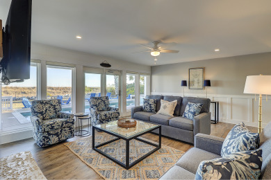 Lake House 17 Dune Ln-The Cottage-Oceanfront, Super Cute! Fire Pit, HEATED POOL & SPA, , on Atlantic Ocean - Hilton Head Island in South Carolina - Lakehouse Vacation Rental - Lake Home for rent on LakeHouseVacations.com