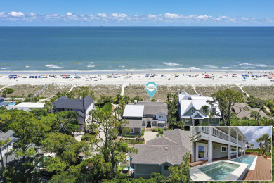 Lake House 17 Dune Ln-The Cottage-Oceanfront, Super Cute! Fire Pit, HEATED POOL & SPA, , on Atlantic Ocean - Hilton Head Island in South Carolina - Lakehouse Vacation Rental - Lake Home for rent on LakeHouseVacations.com