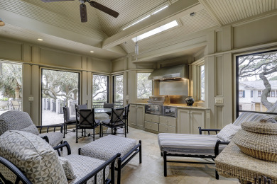 Lake House 47 S. Beach Lagoon- Oceanfront and PRIVATE w LARGE 42ft x 24 ft pool., , on Atlantic Ocean - Hilton Head Island in South Carolina - Lakehouse Vacation Rental - Lake Home for rent on LakeHouseVacations.com